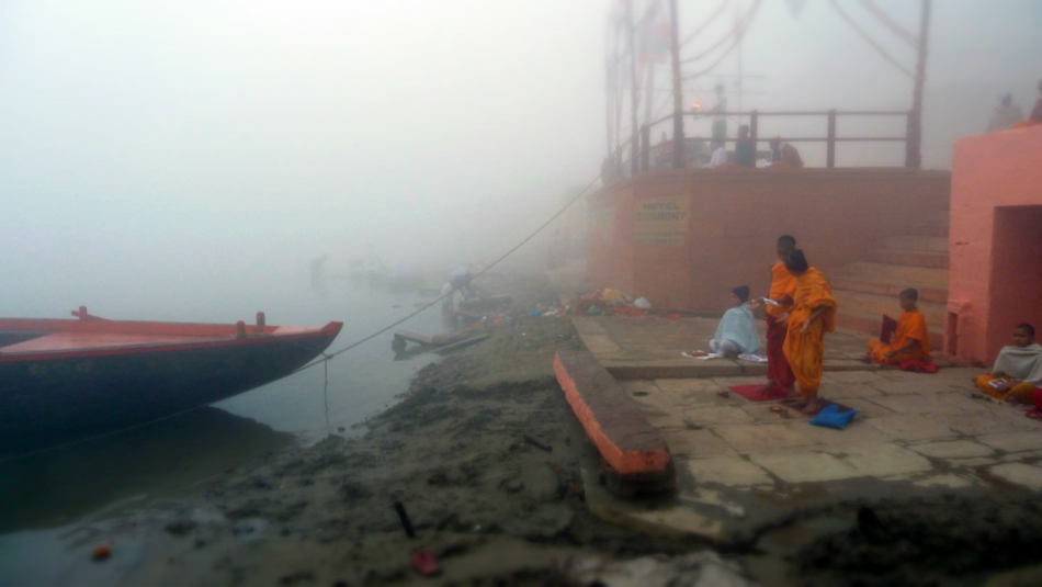 At the river Ganges