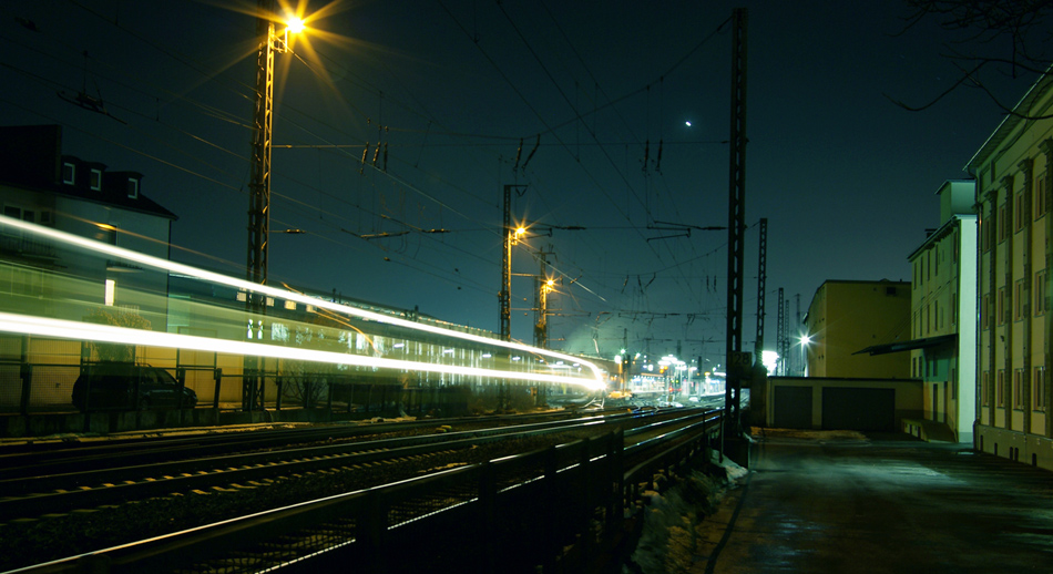 By the tracks