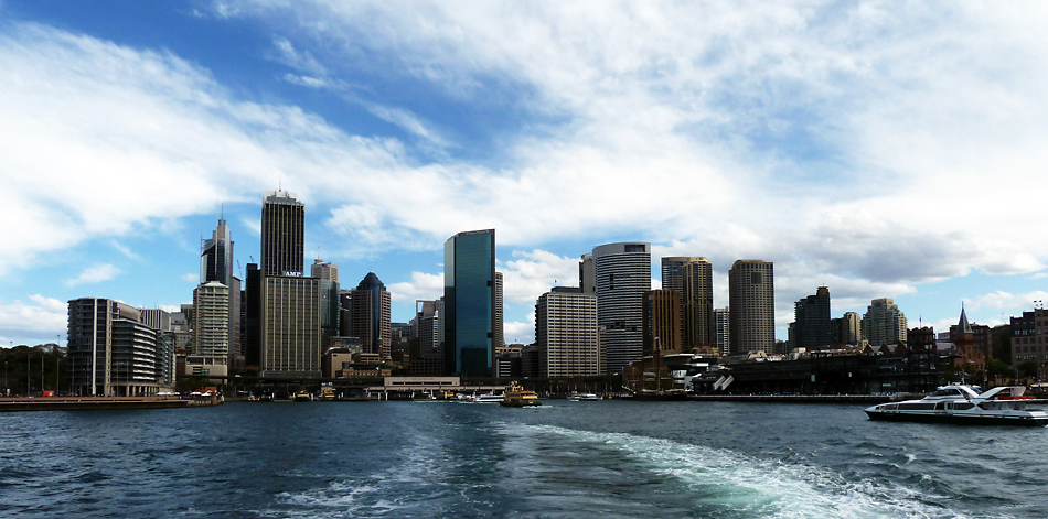 Leaving Circular Quay