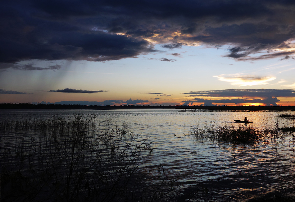 Dawn at the Amazon