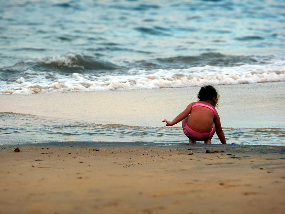 Down at the beach