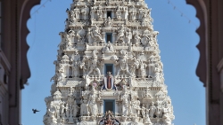 'Vishnu temple' - Sri Vaikunthanatha Swamy Temple, Pushkar, Rajasthan, India, 2011