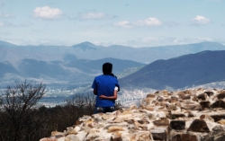 'Couple' - Monte Alban, Oaxaca, Mexico, 2010
