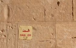 'Danger' - El Jem, Tunisia, 2008