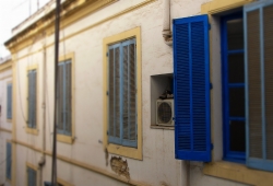 'Windows, shoes & an air condition' - Tunis, Tunisia, 2008