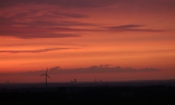 'Red dawn' - Unna, Germany, 2013
