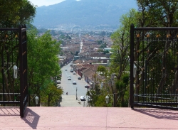 'Straight down'   -   from Iglesia de Guadalupe, San Cristóbal de las Casas, Chiapas/Mexico, 2010