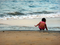 "Down at the beach" - Ilha Grande, Brazil, 2009