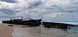 'Shipwrecked' - Maheno Shipwreck, Fraser Island, Queensland, Australia, 2012