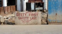 'Safety' - Connaught Circus, Delhi, India, 2011