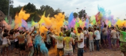 'Holi' - Schloß Neuhaus, Paderborn, Germany, 2013