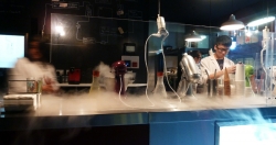 'Freezin'' - Liquid nitrogen ice cream shop, Haymarket, Sydney, Australia, 2012