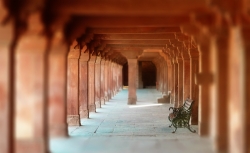 'Bench' - Diwan-i-Am Palace, Fatehpur Sikri, Uttar Pradesh, India, 2011